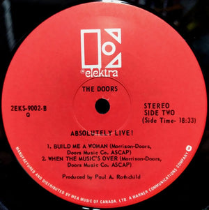 The Doors - Absolutely Live Vinyl Record