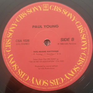 Paul Young - Everytime You Go Away - 1985