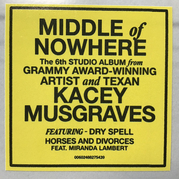 Kacey Musgraves - Middle Of Nowhere - 2026