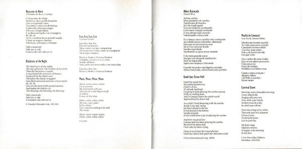 Virginia Rodrigues - Sol Negro (CD) - 1997