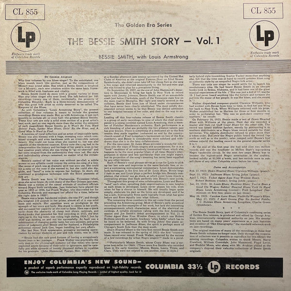 Bessie Smith - The Bessie Smith Story - Volume 1