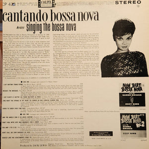 Vi Velasco - Cantando Bossa Nova Means Singing The Bossa Nova Vinyl Record