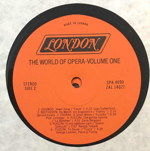 Various - The World Of Opera Vol. 1