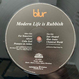 Blur - Modern Life Is Rubbish Vinyl Record