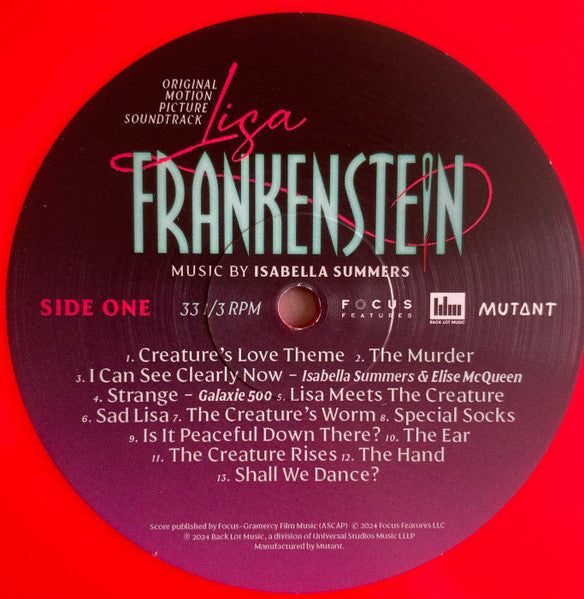 Isabella Summers - Lisa Frankenstein - Original Motion Picture Soundtrack - 2024