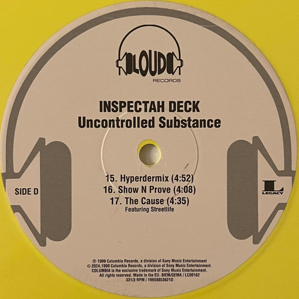 Inspectah Deck - Uncontrolled Substance - 2024