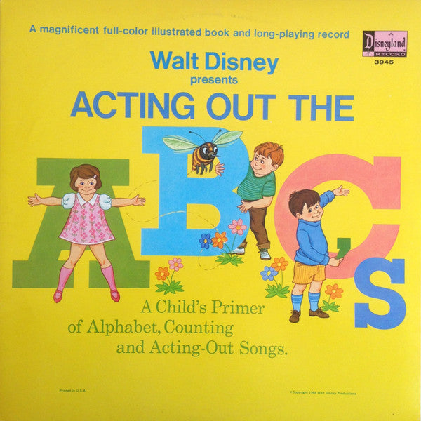 Various - Walt Disney Presents Acting Out The ABC's