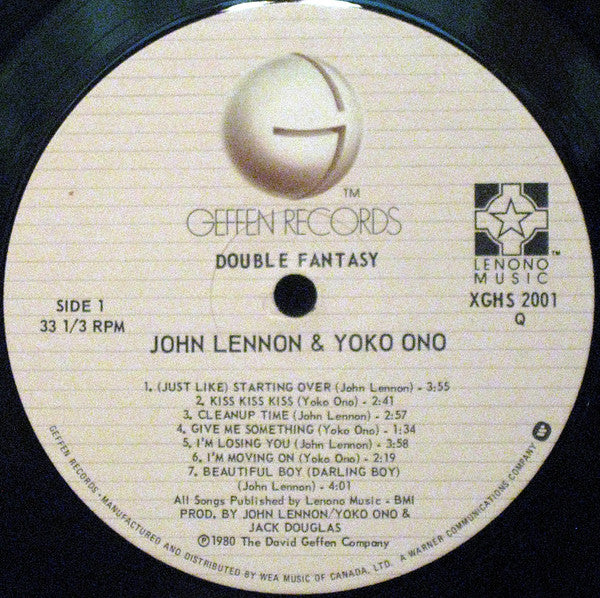 John Lennon & Yoko Ono - Double Fantasy - 1980