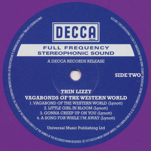 Thin Lizzy - Vagabonds Of The Western World Vinyl Record