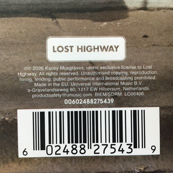 Kacey Musgraves - Middle Of Nowhere - 2026