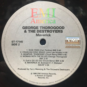 George Thorogood & The Destroyers - Maverick - 1985