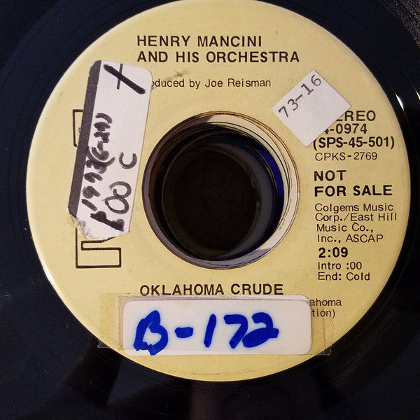 Henry Mancini And His Orchestra - Oklahoma Crude 