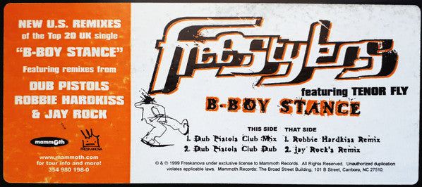 Freestylers - B-Boy Stance