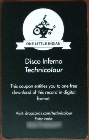 Disco Inferno - Technicolour Vinyl Record