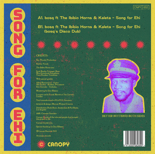 Bosq Ft Ibibio Horns, The & Kaleta - Song For Ehi - 2022