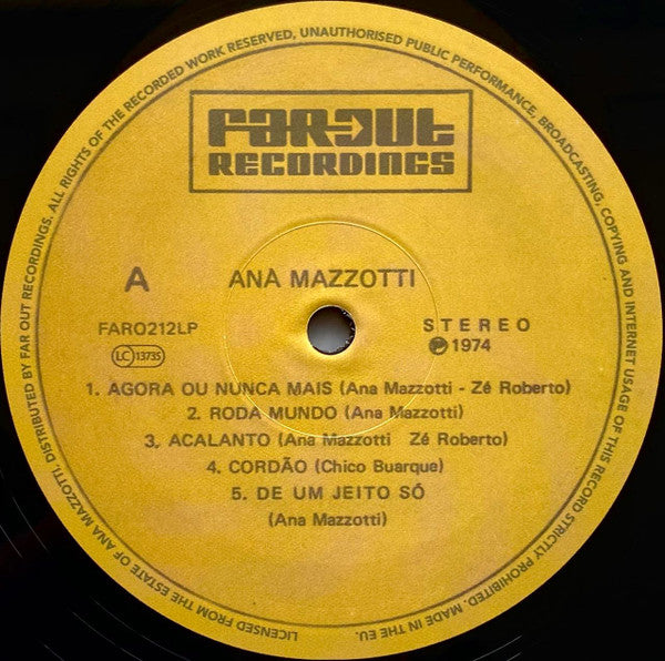 Ana Mazzotti - Ninguem Vai Me Segurar - 2019
