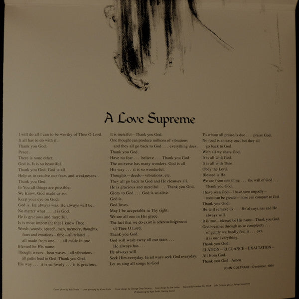 John Coltrane - A Love Supreme - 2022