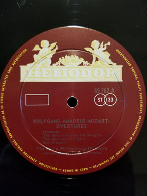 Wolfgang Amadeus Mozart, Berliner Philharmoniker, Fritz Lehmann - Mozart Overtures - 1968