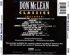 Don McLean - Classics (CD) -