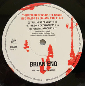 Brian Eno - Discreet Music - 2018