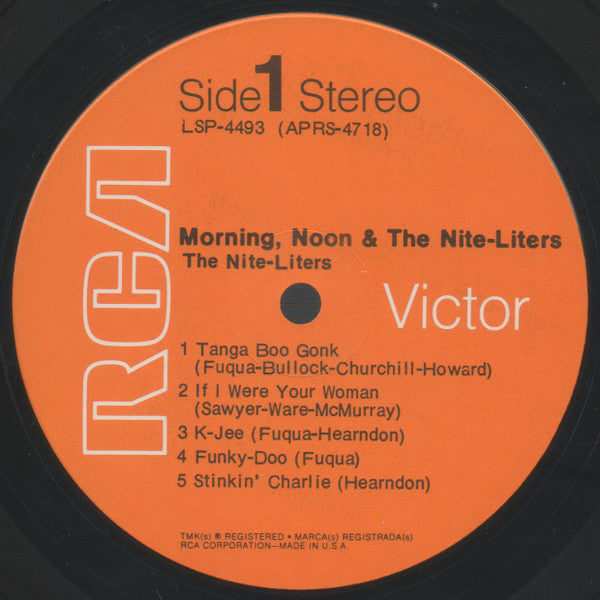 Nite-Liters, The - Morning, Noon & The Nite-Liters - 1971