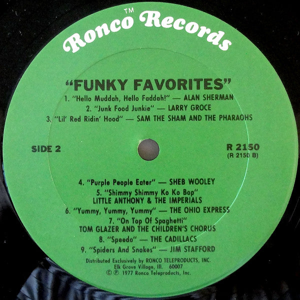 Various - Funky Favorites - 1977