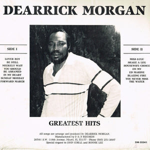 Derrick Morgan - Greatest Hits Volume I