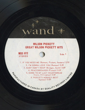 Wilson Pickett - Great Wilson Pickett Hits - 1967