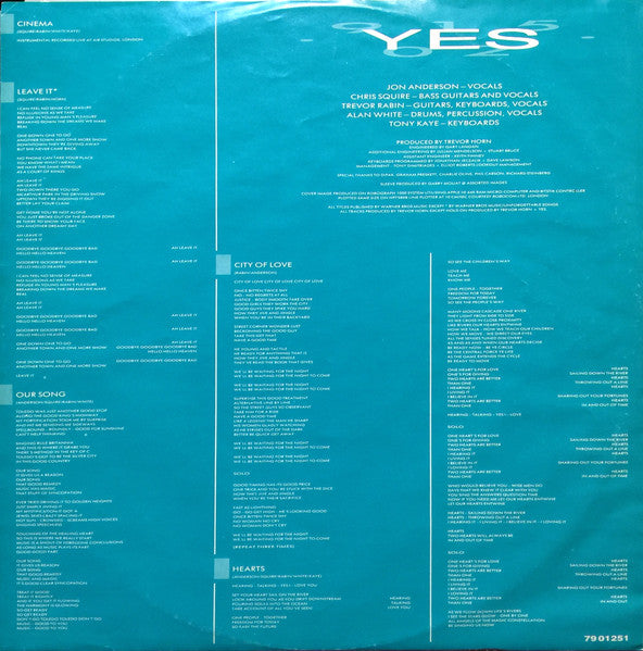 Yes - 90125 - 1983