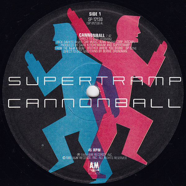 Supertramp - Cannonball - 1985