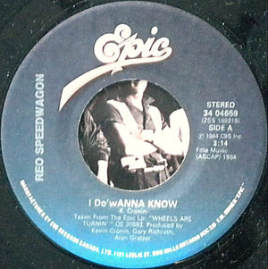 Reo Speedwagon - I Do'wanna Know - 1984