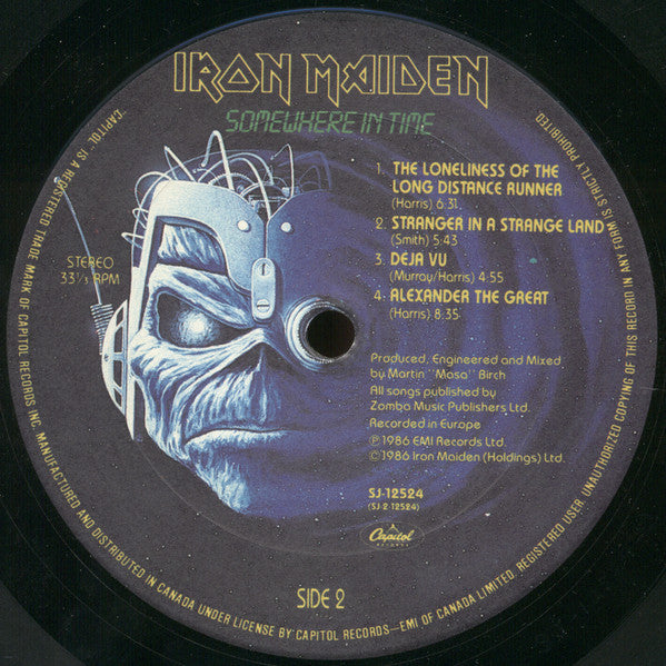 Iron Maiden - Somewhere In Time - 1986