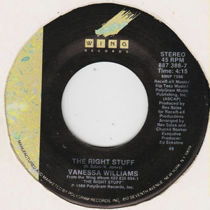 Vanessa Williams - The Right Stuff - 1988