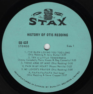 Otis Redding - History Of Otis Redding - 1967