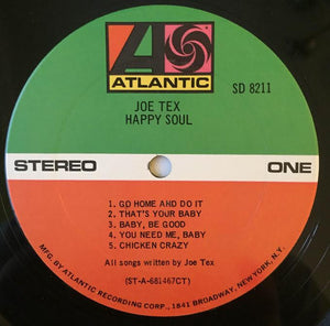 Joe Tex - Happy Soul - 1969