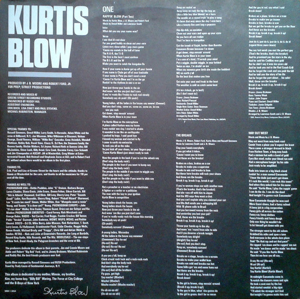 Kurtis Blow - Kurtis Blow