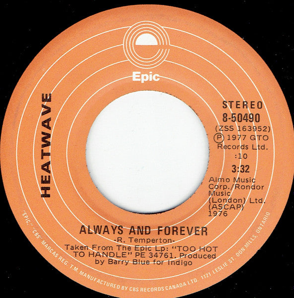 Heatwave - Always And Forever - 1977