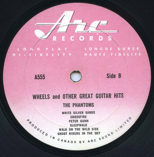 The Phantoms  - Wheels And Other Guitar Hits Vinyl Record