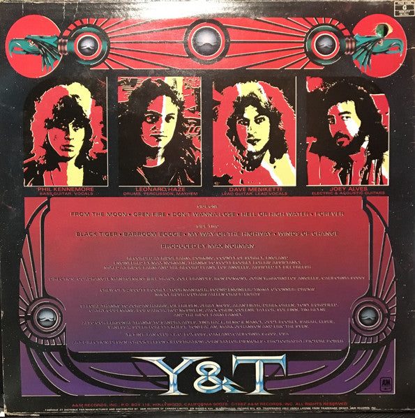 Y & T - Black Tiger - 1982