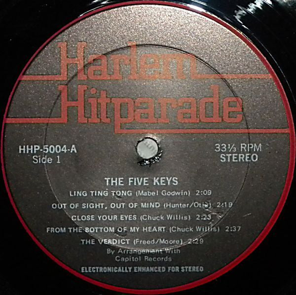 Five Keys, The - The Connoisseur Collection Of The Five Keys - 1972