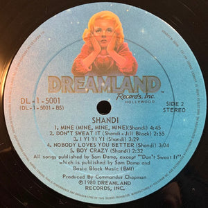 Shandi - Shandi Vinyl Record