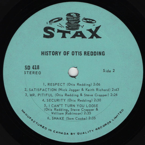 Otis Redding - History Of Otis Redding - 1967
