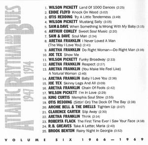 Various - Atlantic Rhythm & Blues 1947-1974, Volume 6 1966-1969 (CD) -