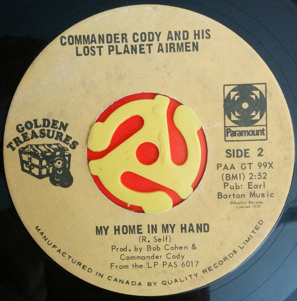 Commander Cody And His Lost Planet Airmen - Hot Rod Lincoln - 1972