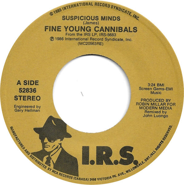 Fine Young Cannibals - Suspicious Minds