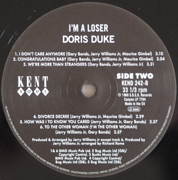 Doris Duke - I'm A Loser - 2010