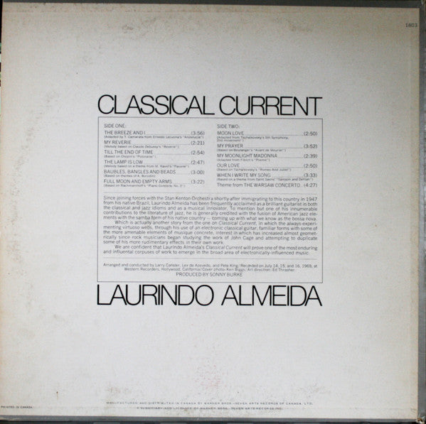 Laurindo Almeida - Classical Current - 1969