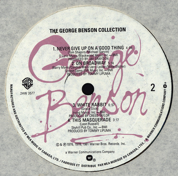 George Benson - The George Benson Collection - 1981