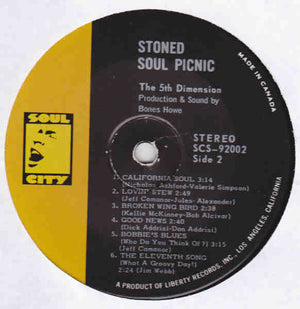 Fifth Dimension, The - Stoned Soul Picnic - 1968