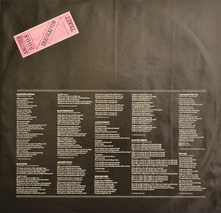 Eric Clapton - Another Ticket